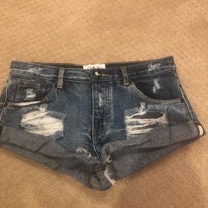 One teaspoon shorts